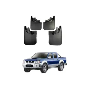 Aksesori mobil depan belakang mudflap Fender untuk Nissan Navara D22 pickup 4-D 2008-2014