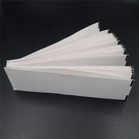 Étiquettes de bagages d'avion personnalisées en papier vierge, billets d'avion, cartes d'embarquement, étiquettes de matière première pour cartes d'embarquement, fabriquées en Chine
