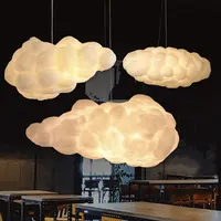 Современные модные люстры, креативный художественный подвесной светильник в виде облака, постмодерн, простая светодиодная люстра, подвесные светильники в скандинавском стиле для помещений