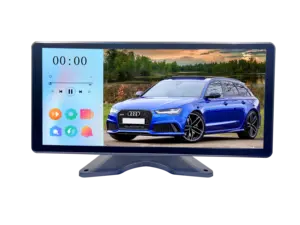 מסך מגע בגודל 10.36 אינץ' זיהוי תנועה 720P או 1080P ראיית לילה עמיד למים מצלמת דש צד זווית רחבה של אוטובוסים