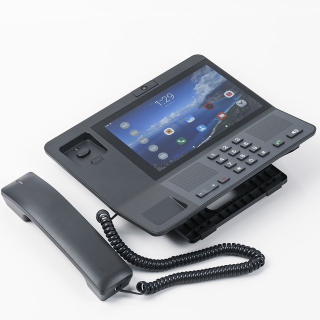 ZT9600 4G LTE Wireless Desktop Phone - 8" HD Display, 64GB ROM & 4GB RAM for Multitasking and Video Calls