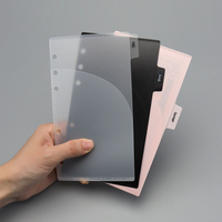 A6 A7 classeur séparateurs de poche onglets 2 couches enveloppes de trésorerie 6 anneaux planificateur de budget Inserts accessoires fournitures Document