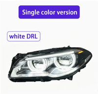 Pour BMW F10 F18, les assemblages de phares de la Série 5, feux de jour à LED Angel Eyes, modification 12V 10000 lumens 55W