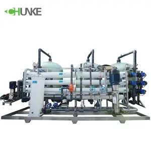 Salt water desalination machine seawater treatment unit machine boat ro plants industrial water purification