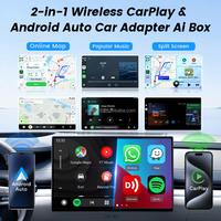 Module sans fil CarPlay Android Auto, adaptateur USB double port, Carlinkit universel, convertisseur rapide pour Waze Spotify