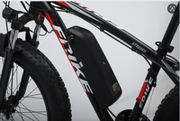Vélo électrique tout-terrain pas cher 36V350W 26 pouces avec suspension intégrale et pédales, vélo de montagne électrique à gros pneus pour adultes