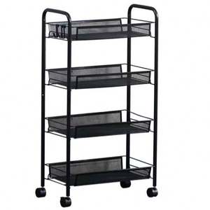 Rotating <b>Kitchen</b> <b>Storage</b> Rack <b>Kitchen</b> <b>Storage</b> Trolley 5 Layer <b>Storage</b> Vegetable Rotating Rack - Product Image 4