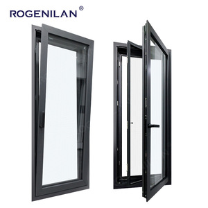 Rogenilan, principaux fournisseurs chinois de fenêtres en aluminium à rupture de pont thermique, résistantes aux ouragans, fenêtres à <span class=keywords><strong>double</strong></span> <span class=keywords><strong>vitrage</strong></span>, fenêtres à battants pour maisons - Product Image 2