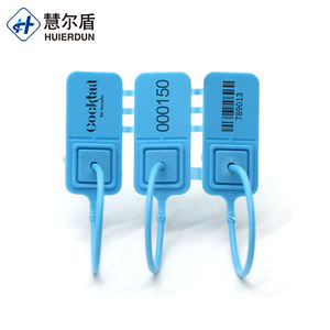 HED-PS723 Conteneur de sécurité jetable en plastique, étiquettes de sécurité, bande de verrouillage pour voitures, camions, remorques, verrouillage en plastique jetable - Product Image 5