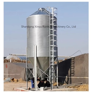 Poubelle d'alimentation <span class=keywords><strong>en</strong></span> acier de 10 à 100 tonnes du fournisseur chinois pour <span class=keywords><strong>le</strong></span> stockage des aliments pour animaux - Product Image 3