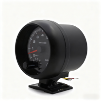 Wenle Tachometer modifikasi Panel instrumen mobil, takometer balap Universal 0-8RPM * 1000 12V