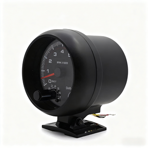 웬레 뜨거운 판매 자동차 계기판 수정 타코미터 0-8RPM * 1000 12V 범용 레이싱 타코미터 - Product Image 2