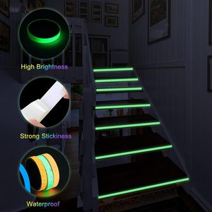 Cinta de Seguridad Fotoluminiscente de Emergencia, Cinta que Brilla en la Oscuridad para Rutas de Salida, Bordes de Escaleras, Pasamanos y Uso en Interiores/Exteriores, OEM/ODM - Product Image 3