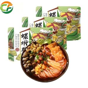 Nouilles de riz Liuzhou Luosifen authentiques, faites à la main, faibles en gras, moelleuses, riches en garnitures, riches en fibres, nourriture asiatique - Product Image 1