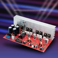 Amplificateur de voiture AD-700 350W + 350W avec subwoofer métallique, module d'amplificateur de puissance 2.0 canaux, haut-parleur actif