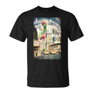Camiseta Edm Trippy Street Ufo Dance Rave Music Festival - Product Image 1
