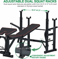 Équipement de musculation de haute qualité, multifonctionnel, réglable, pour la musculation à domicile, en salle de sport, pour la formation musculaire