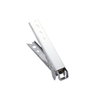 Pinces de cuisine d'extérieur en acier inoxydable anti-brûlure pour camping, barbecue, aliments, pot, assiette, bol - Product Image 5