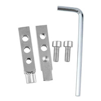 Outil d'extraction de tuyaux cassés de 1/2 po et 3/4 po, extracteur de boulons cassés de robinet - Outil de démontage de vis cassées de robinet d'angle à serrage