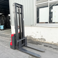 Gerbeur électrique à batterie lithium-ion sur mesure, sans entretien, alimenté en courant alternatif, pneus pleins, certifié CE, pour la distribution laitière