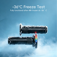 Poignées chauffantes pour moto avec mémoire de température intelligente, antidérapantes, compatibles OEM, chauffe-mains électriques, poignées chauffantes