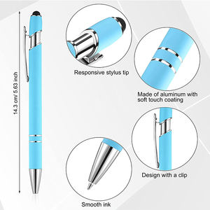 Bolígrafo Stylus de Aluminio Económico con Punta de Goma Suave para Pantalla Táctil, Personalizable con Logotipo, Promocional para Teléfono Móvil, Color Personalizado - Product Image 6