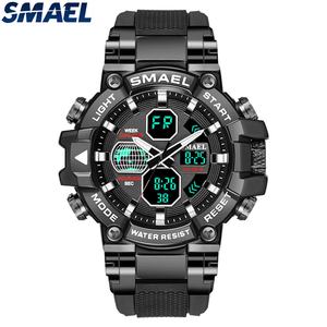 Reloj Deportivo Digital SMAEL 8027 para Hombre con Alarma, Calendario, Pantalla LED, Correa de Plástico, Resistente al Agua 50 Bar - Product Image 5