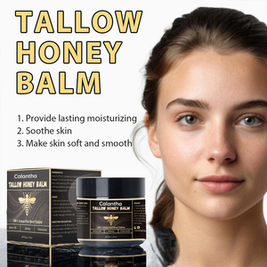 Balsamo al Miele e Sego 60g, <span class=keywords><strong>Crema</strong></span> Viso Naturale Idratante <span class=keywords><strong>per</strong></span> Riparazione della Pelle, Vegana e Biologica <span class=keywords><strong>per</strong></span> Tutti i Tipi di Pelle - Product Image 4