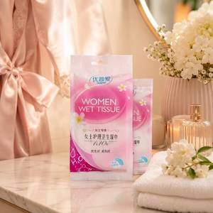 Toallitas Húmedas Femeninas al por Mayor, 10 Unidades, Esencia Herbal de Agrimonia, Agua Pura, pH Balanceado, Sin Alcohol, Portátiles, para el Cuidado Femenino - Product Image 6