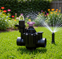 Vanne solénoïde renforcée en nylon 1,5 pouces à haut débit, vanne à diaphragme hydraulique pour l'aménagement paysager automatique et l'irrigation intelligente