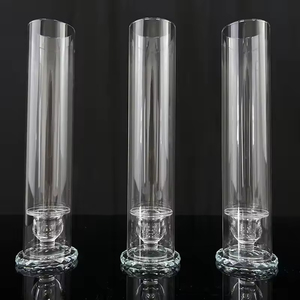 Porte-<span class=keywords><strong>bougie</strong></span> en cristal personnalisé Porte-<span class=keywords><strong>bougie</strong></span> en cristal <span class=keywords><strong>avec</strong></span> cylindre en verre - Product Image 2