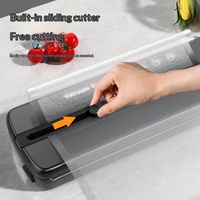 Machine d'emballage sous vide portable 85 kPa pour aliments secs et humides avec fonction de découpe pour sacs plastiques – Vente en gros