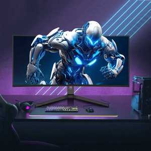Moniteur 5K 5120*2160P <span class=keywords><strong>40</strong></span> <span class=keywords><strong>pouces</strong></span> ultra large PBP PIP écran d'ordinateur LED 2500R <span class=keywords><strong>incurvé</strong></span> 75hz 120hz IPS 1ms LCD moniteur de jeu PC - Product Image 1