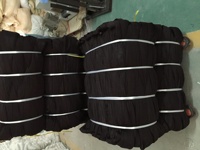 Filets de pêche en Nylon noir, Monofilament moulé de haute qualité, sans nœud, Multifilament, 50yds et up