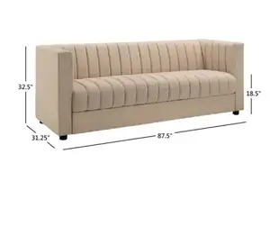 Luxury sofa linen sofa Wedding event rental Wholesaler chepaer price gold stainless steel base sofa for living room