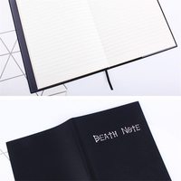 Cuaderno de Notas Coleccionable con Temática de Anime Japonés, Estilo Death Note, Tapa de Papel A5, Regalos para Estudiantes, Juego de Plumas de Pluma de Ganso