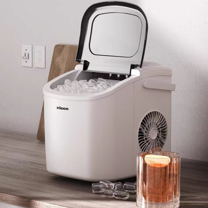 HZB-16A портативный льдогенератор мини столешница 15kgs малая машина льда делая круглый формователь кубиков льда для дома