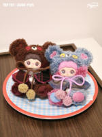 Nommi Maymei Little Bear Biscuit Series Genuine Vinyl PVC Cartoony Doll Mystery Box Collectible Cartoon Toy Lu
