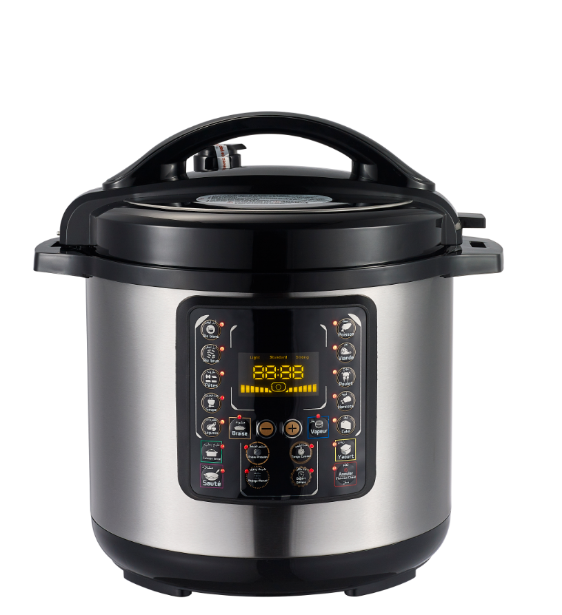 Электрическая скороварка 7 в 1, 8 л, 1200 Вт с функцией фри