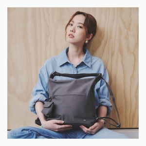 Sac bandoulière en polyester avec sangle réglable KEIRYO, sac à dos léger double usage S 28x30cm pour femme, en stock, Taïwan - Product Image 3