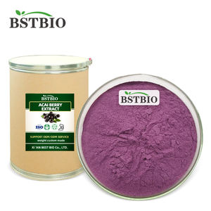 BSTBIO食品グレード純粋なアサイベリー果実アントシアニン粉末25% アサイベリーエキス - Product Image 3