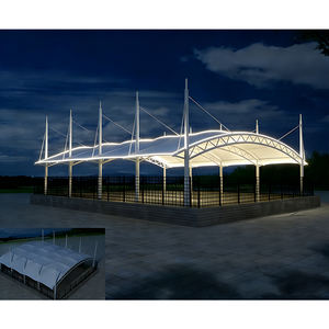 Estructuras Tensadas Extra Grandes para Estadios, Cancha de Baloncesto, Cancha de Pádel, Campo de Fútbol, Techo Deportivo para Deportes Escolares - Product Image 4