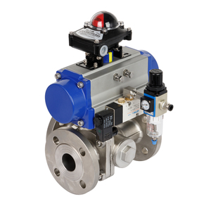 ชุดประกอบตัวกระตุ้นบอล 304 ของจีน รุ่น Turn พร้อมหัวลมแบบ Pneumatic Hat-92d ได้รับการรับรองมาตรฐาน CE - Product Image 4