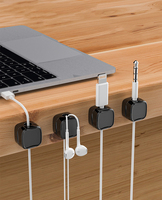 Produits très vendus : support de câble de bureau, accessoires pour téléphone portable Android, clips magnétiques pour câbles, organisateur de câbles