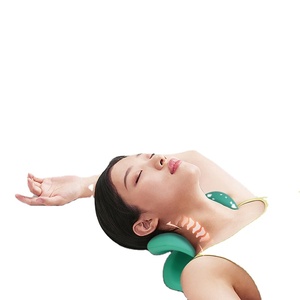 Almohada quiropráctica ergonómica, masajeador relajante de cuello y hombros de material elástico - Product Image 4