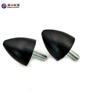 M8 cono de golpe para parachoques de goma pies goma amortiguador de amortiguación de los pies - Product Image 3