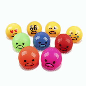 Trẻ em dễ thương bên ủng hộ nôn kinh tởm trứng lòng đỏ bóng Đồ chơi Squishy để giảm căng thẳng và đùa - Product Image 5