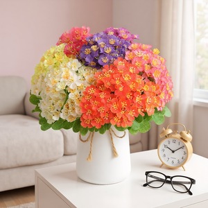 <b>Artificial</b> <b>Hydrangea</b> Bouquet, Silk Fake <b>Flowers</b> For Wedding Hand Bouquet, Home Living Room Dining Table Vase Decor Wholesale - Product Image 6