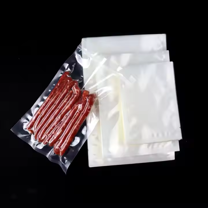 Wholesale Vacuum Seal Bags Custom Printing Personalized Biodegradable Vacuum Plastic Bag With Logo for Food Packing