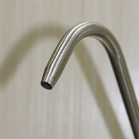 Robinet purificateur RO monotrou en acier inoxydable SUS304 moderne, 1 poignée, sans plomb, à montage sur plan, en promotion